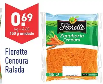 Floretta Cenoura Ralada 150g