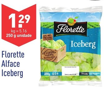ALDI Florette Alface Iceberg 250g promoção