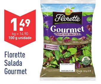 ALDI Florette Salada Gourmet 100g promoção