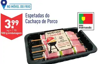 ALDI Espetadas do Cachaço de Porco 500g promoção