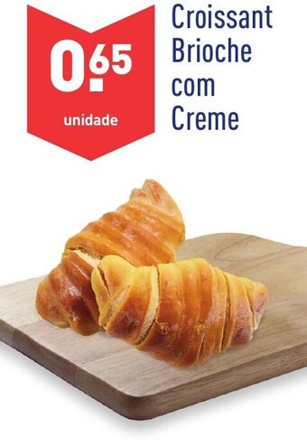 Croissant Brioche com Creme