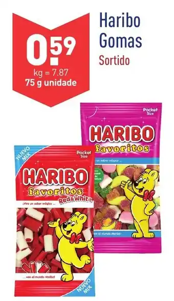 ALDI Haribo Gomas 75g promoção
