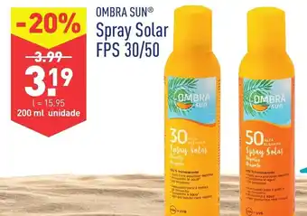 ALDI Spray Solar FPS 30/50 200ml promoção