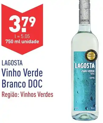 ALDI Lagosta Vinho Verde Branco DOC 750ml promoção