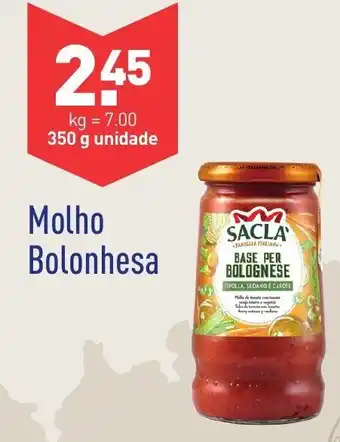 ALDI Molho Bolonhesa 350g promoção