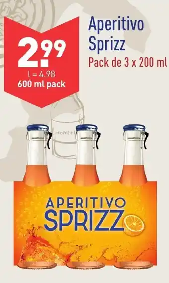 ALDI Aperitivo Sprizz 3x200ml promoção