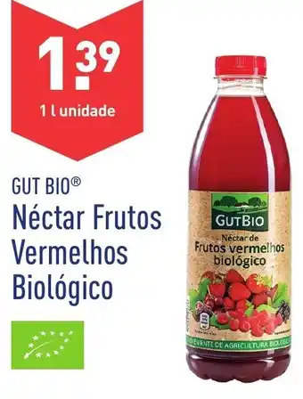 ALDI Néctar Frutos Vermelhos Biológico 1L promoção