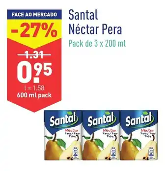 Santal Néctar Pera 3x200ml