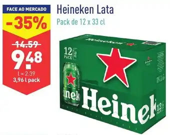 ALDI Heineken Lata 12x33cl promoção