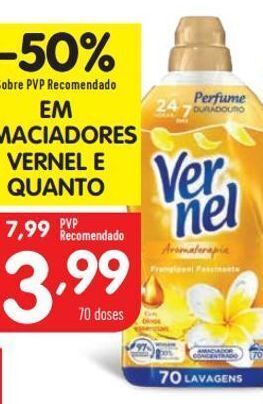 Minipreço Amaciador vernel promoção