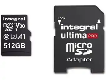 Cartão de memória microsd integral ultima pro 100v10 (512 gb)