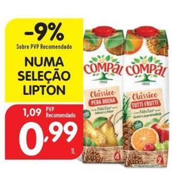 Minipreço Néctar compal promoção