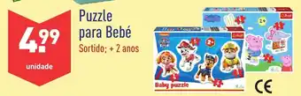 ALDI Puzzle para Bebé promoção