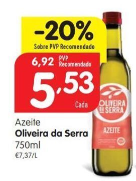 Minipreço Azeite extravirgem oliveira da serra promoção