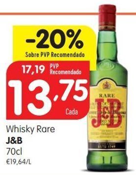 Minipreço Uísque j&b promoção