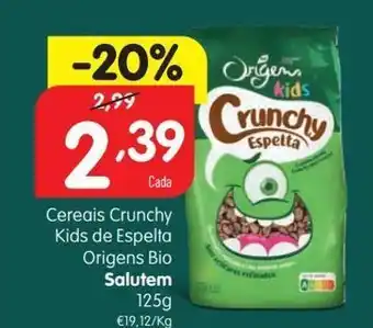 Minipreço Cereais origens bio promoção