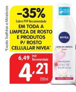 Minipreço Leite hidratante nivea promoção