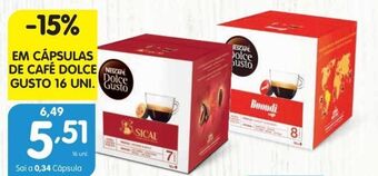 Minipreço Cápsulas de café dolce gusto promoção