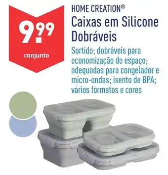 ALDI Caixas em Silicone Dobráveis promoção