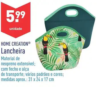 ALDI Lancheira 31x24x17cm promoção