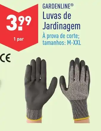 ALDI Luvas de Jardinagem M-XXL promoção