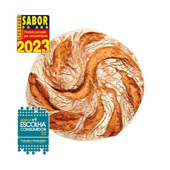 Pão rústico com massa mãe