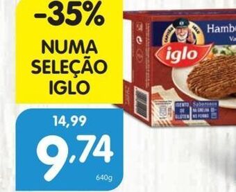 Minipreço Hambúrguer iglo promoção
