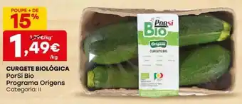 Curgete Biológica PorSi Bio