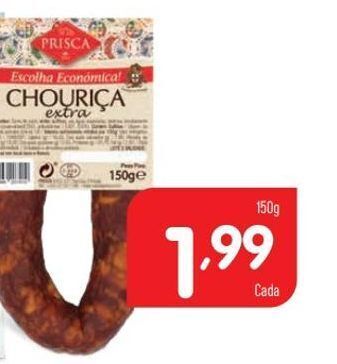 Minipreço Chouriço prisca promoção