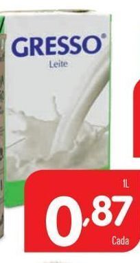 Minipreço Leite gresso promoção