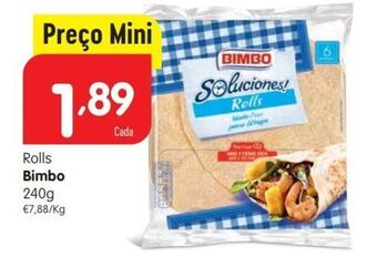 Minipreço Padaria bimbo promoção