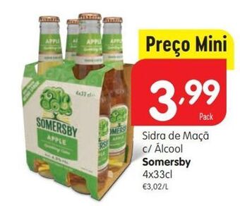 Minipreço Sidra somersby promoção