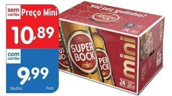 Minipreço Cerveja super bock promoção