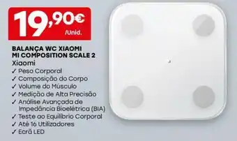 Balanca Wc Xiaomi MI Composition Scale 2
