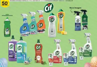 Continente Cif 50% promoção