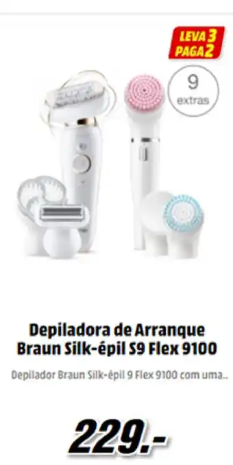 Depiladora de Arranque Braun Silk-épil S9 Flex 9100