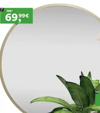 Moviflor Espelho Redondo 90x90x3 promoção