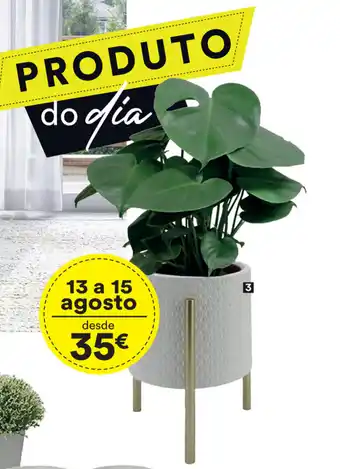 Pote Metal cor Branco/Dourado 22x35x22