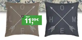 Moviflor Almofada HOME 5x45 sortido 2 cores promoção