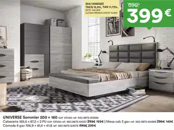 Moviflor UNIVERSE Sommier 200x160 promoção