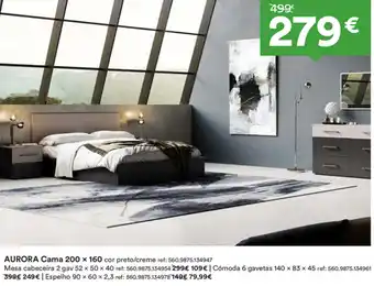 Moviflor AURORA Cama 200x160 promoção
