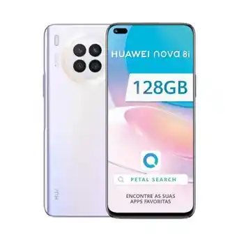 Recondicionado - smartphone huawei nova 8i prateado - 6.67 128gb 6gb ram octa-core dual sim - grade a