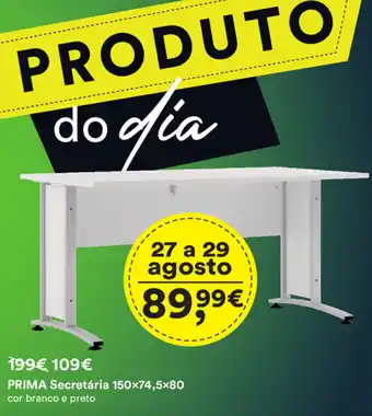 PRIMA Secretária 150x74,5x80
