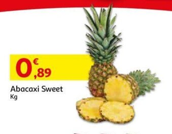 Auchan Abacaxi Sweet promoção
