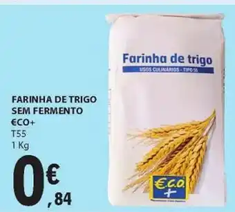 E.Leclerc Farinha de Trigo sem Fermento promoção