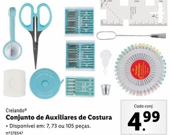 Lidl Conjunto de costura promoção