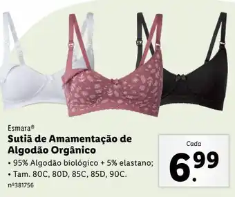 Sutiã amamentação esmara