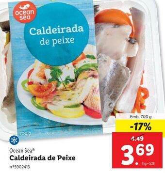 Lidl Frutos do mar ocean sea promoção