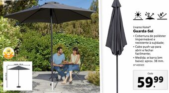 Lidl Guarda sol promoção