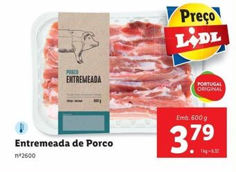 Lidl Entremeada promoção